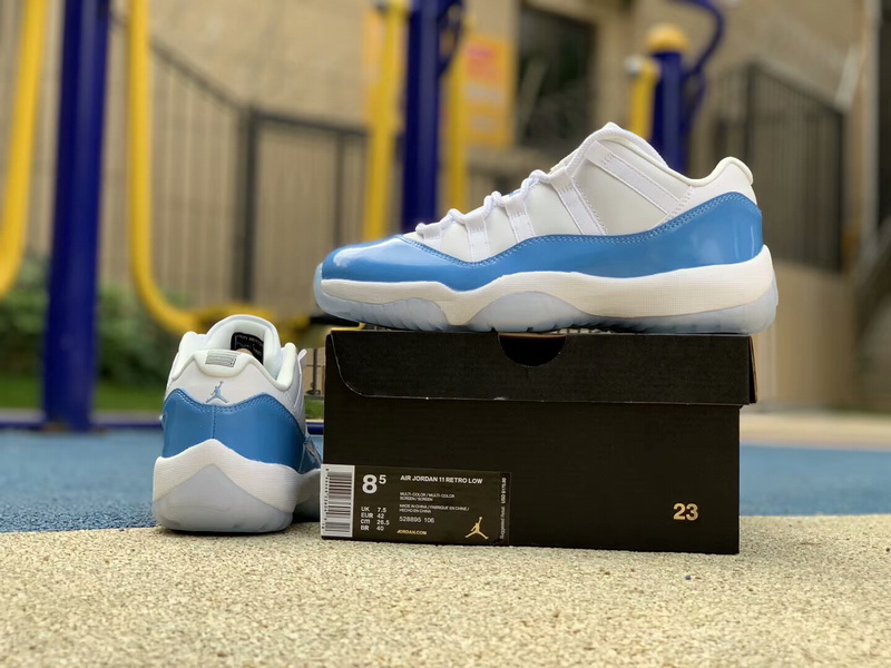 Authentic Air Jordan 11 Low Columbia 